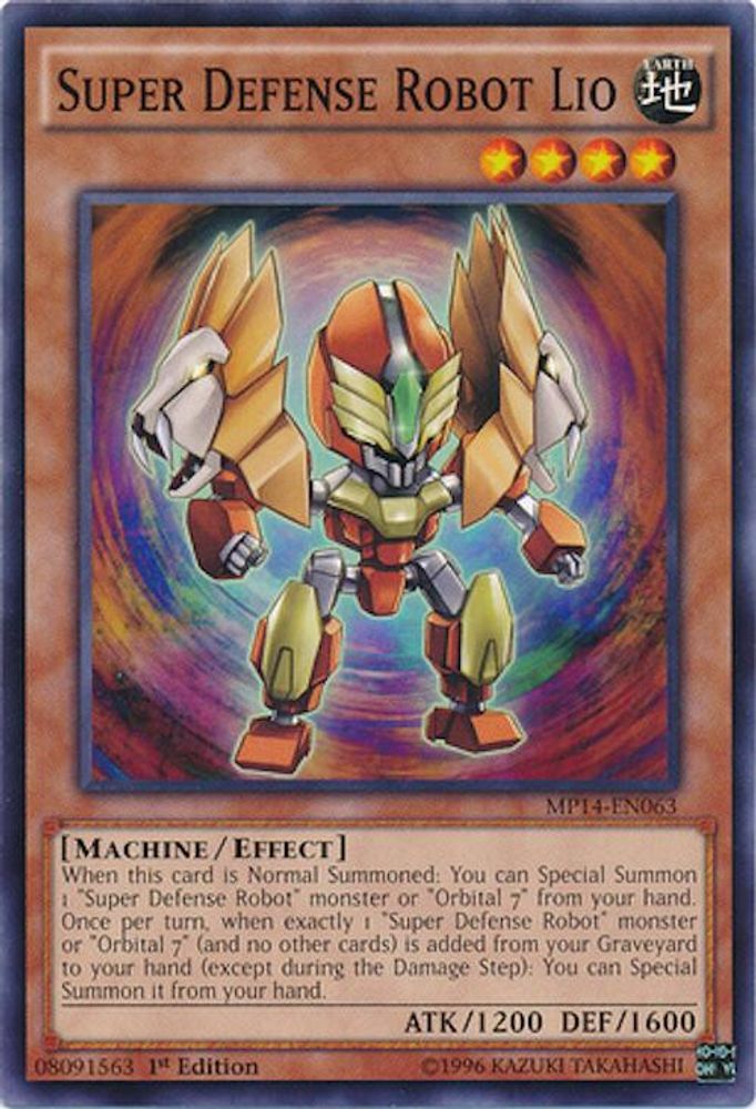 Robot de Super Défense Lio [MP14-EN063] Commun 