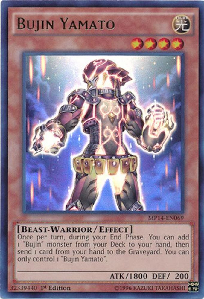 Bujin Yamato (MP14-EN069) - Ultra Rare