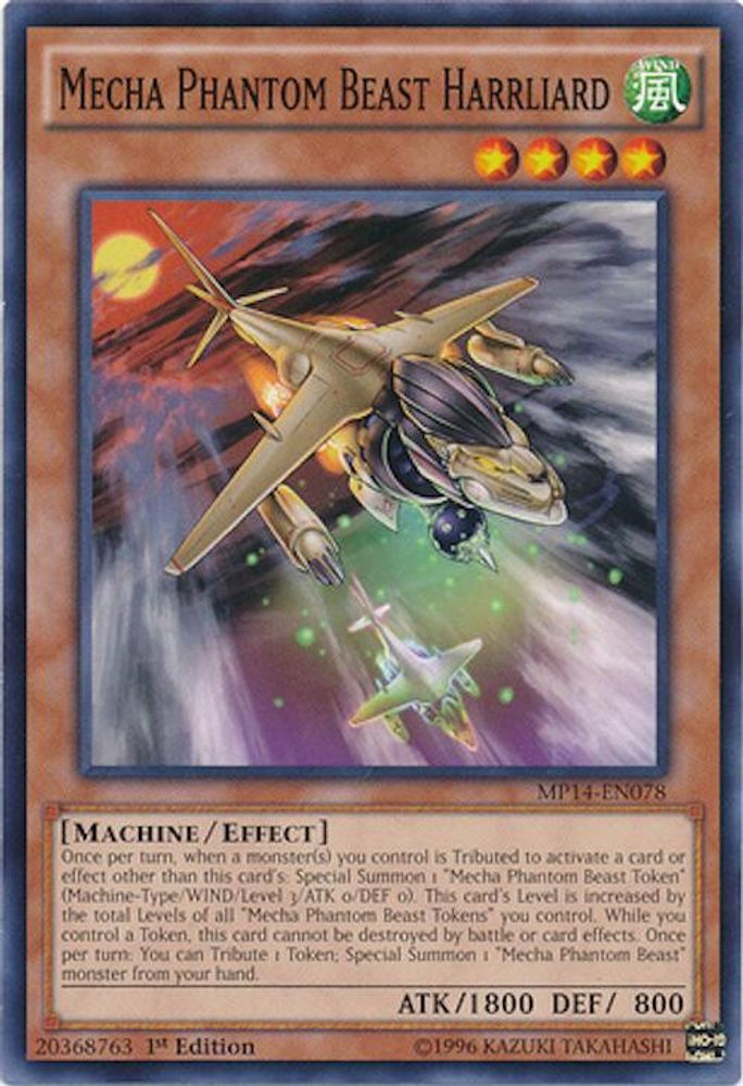 Mecha Phantom Beast Harrliard (MP14-EN078) - Common