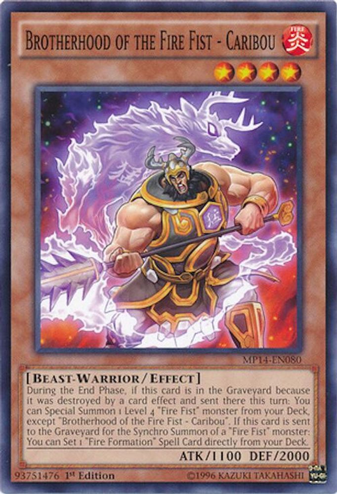 Brotherhood of the Fire Fist - Caribou (MP14-EN080) - Common