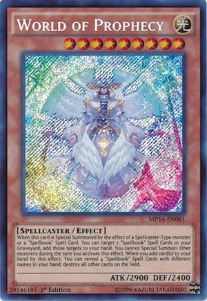 Monde de la prophétie [MP14-EN081] Secret Rare 