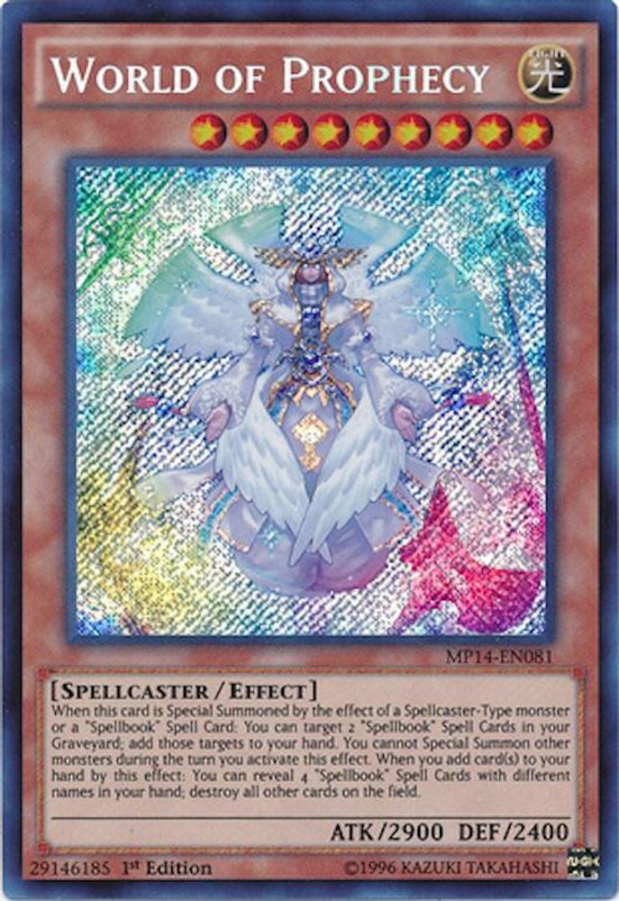 World of Prophecy (MP14-EN081) - Secret Rare