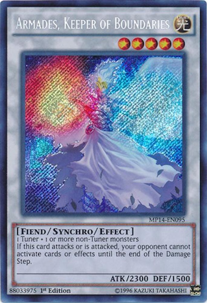 Armades, gardien des frontières [MP14-EN095] Secret Rare 
