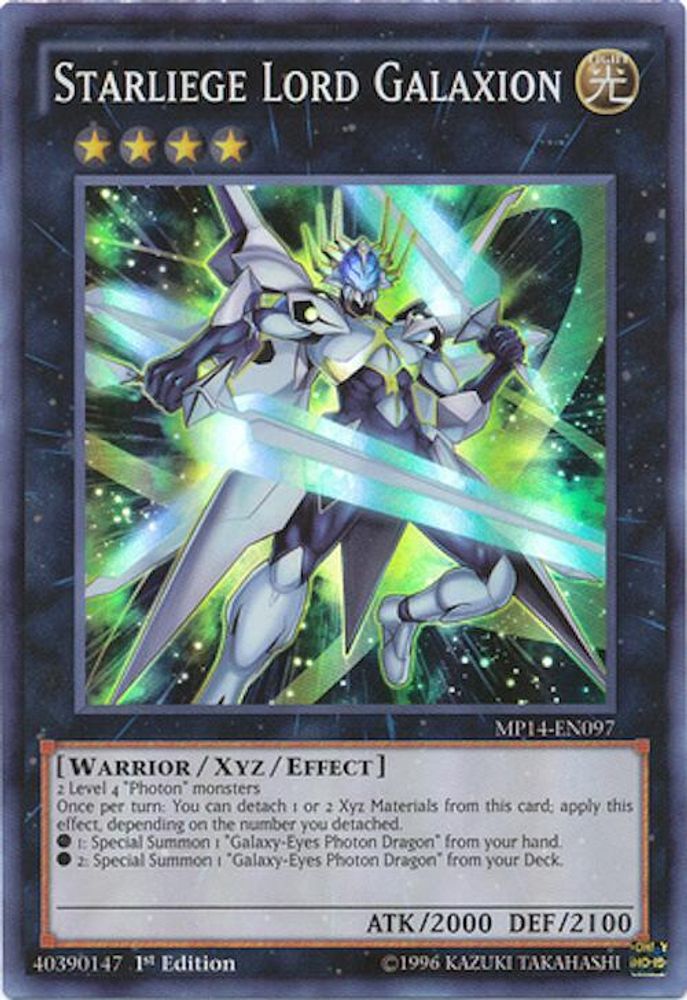 Starliege Lord Galaxion (MP14-EN097) - Super Rare