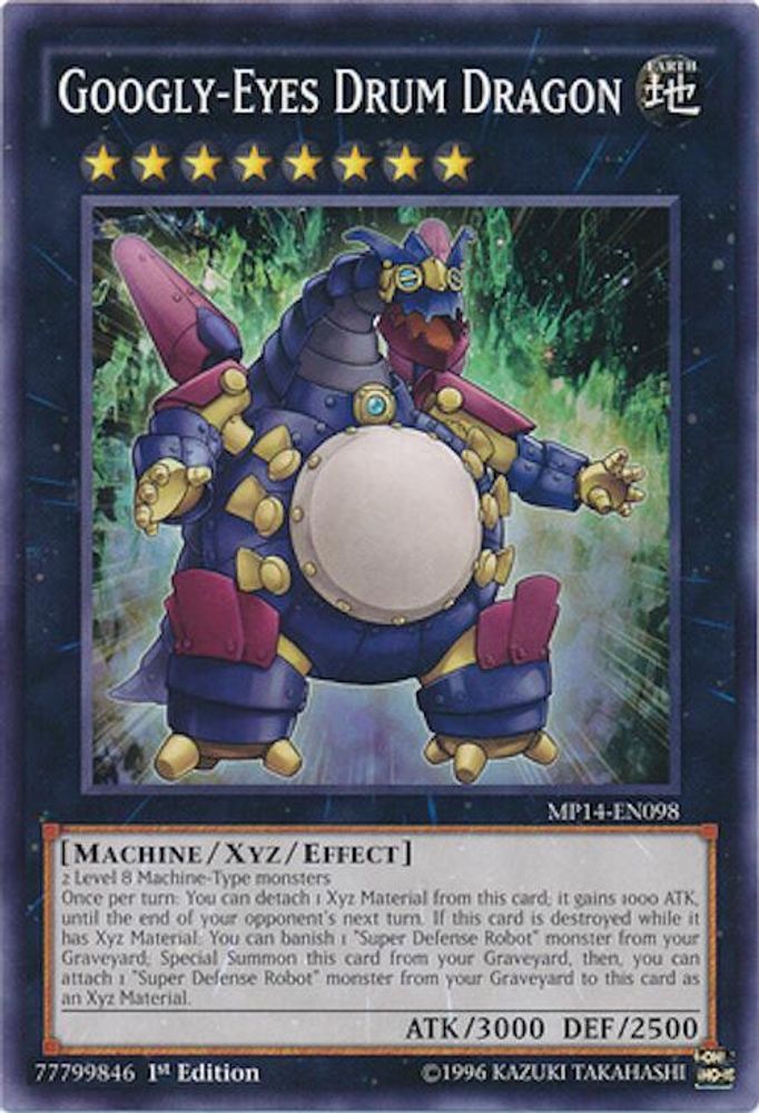 Googly-Eyes Drum Dragon (MP14-EN098) - Common