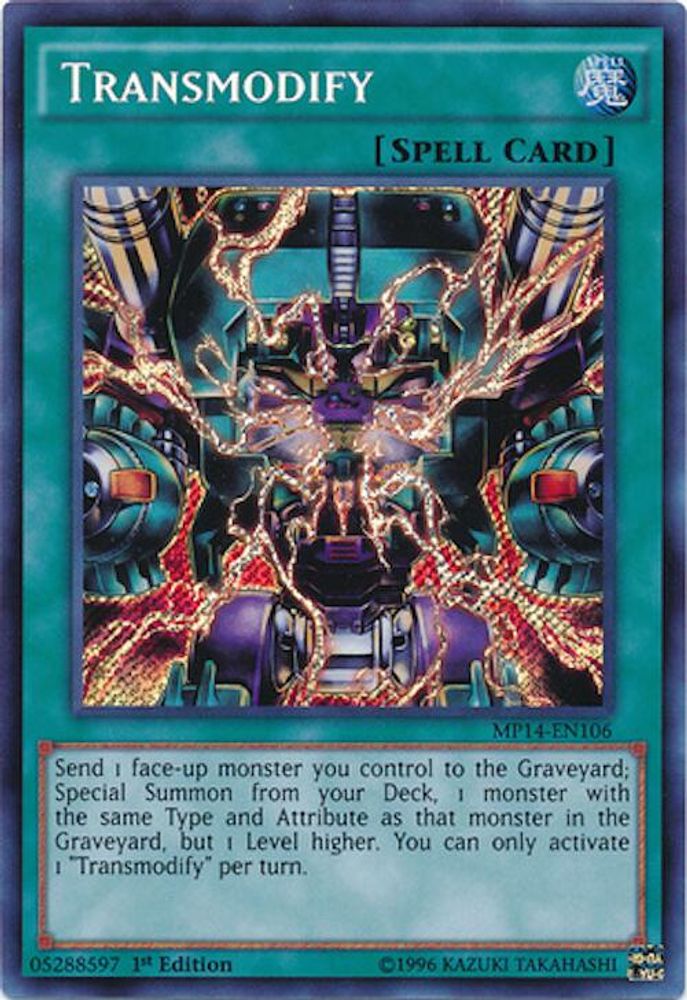 Transmodify (MP14-EN106) - Secret Rare