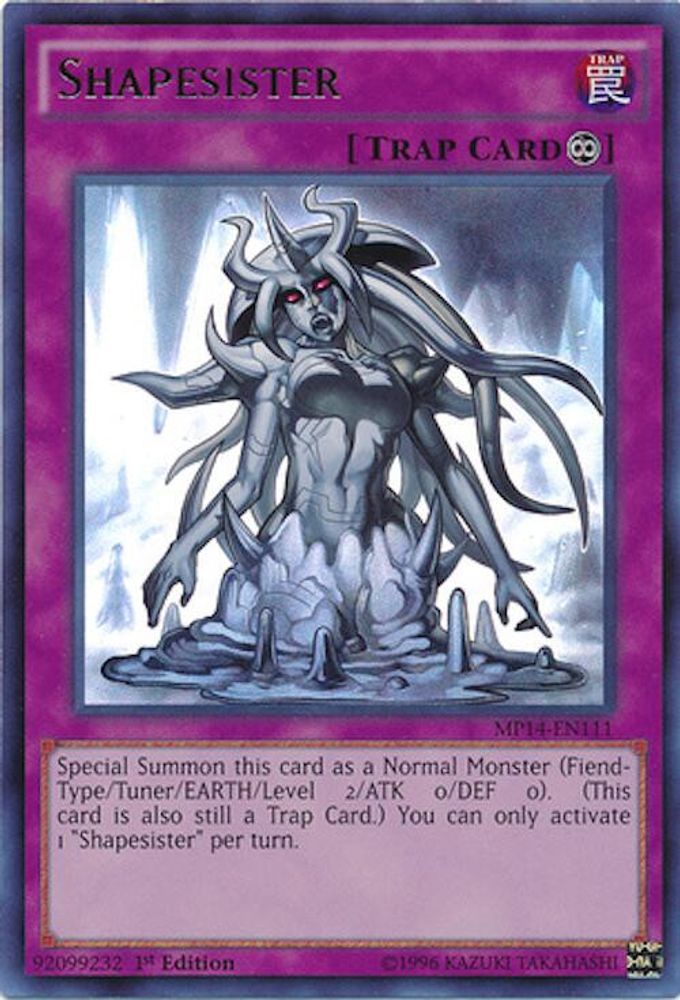 Shapesister (MP14-EN111) - Ultra Rare