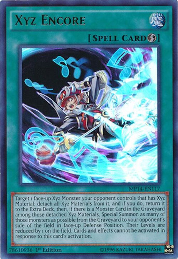Xyz Encore (MP14-EN117) - Ultra Rare