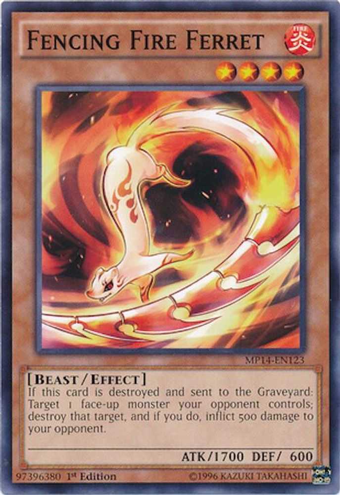 Fencing Fire Ferret (MP14-EN123) - Common