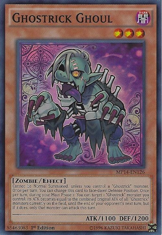 Ghostrick Ghoul [MP14-EN126] Super Rare 