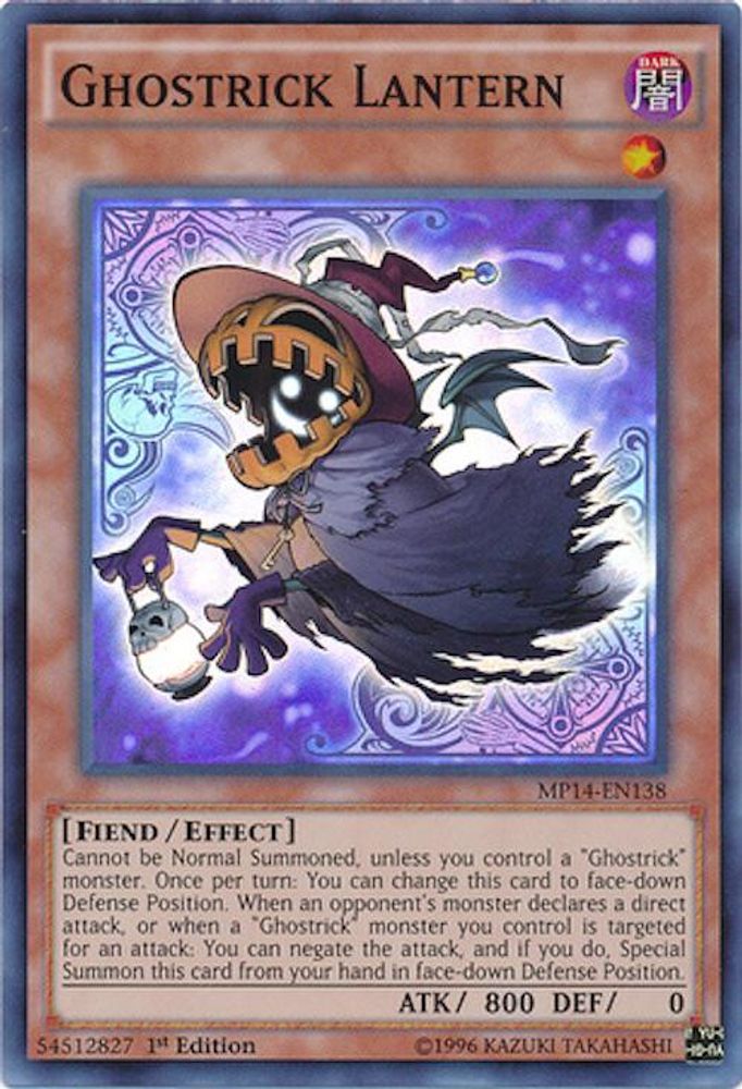 Ghostrick Lantern (MP14-EN138) - Super Rare
