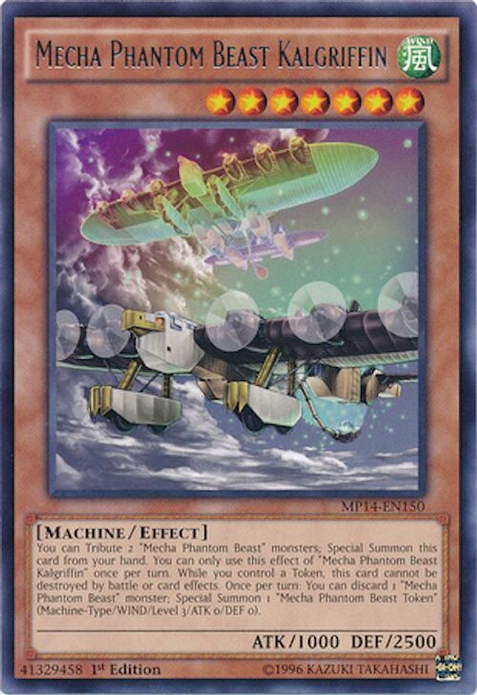 Mecha Phantom Beast Kalgriffin (MP14-EN150) - Rare