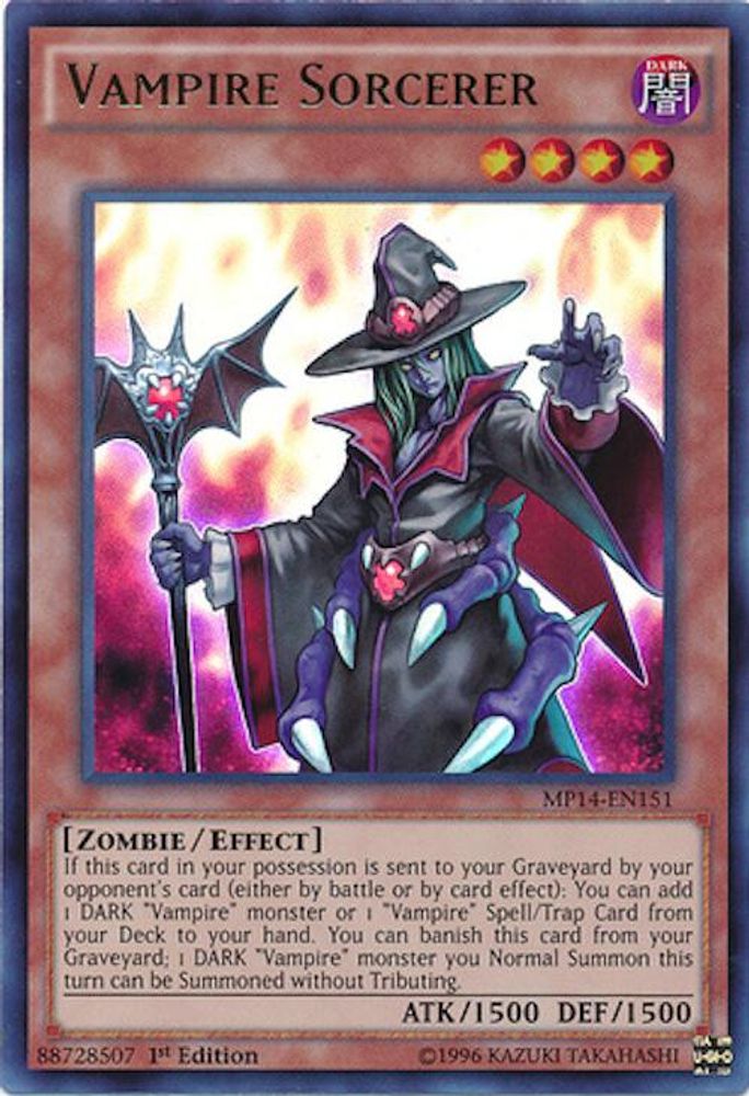 Vampire Sorcerer (MP14-EN151) - Ultra Rare