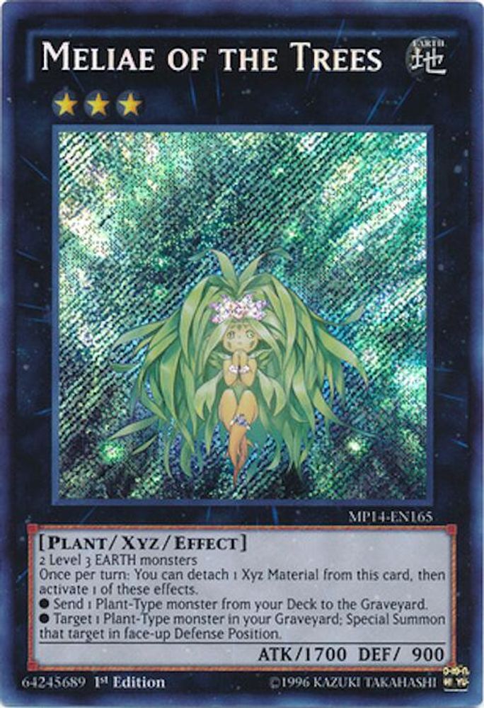 Meliae of the Trees (MP14-EN165) - Secret Rare