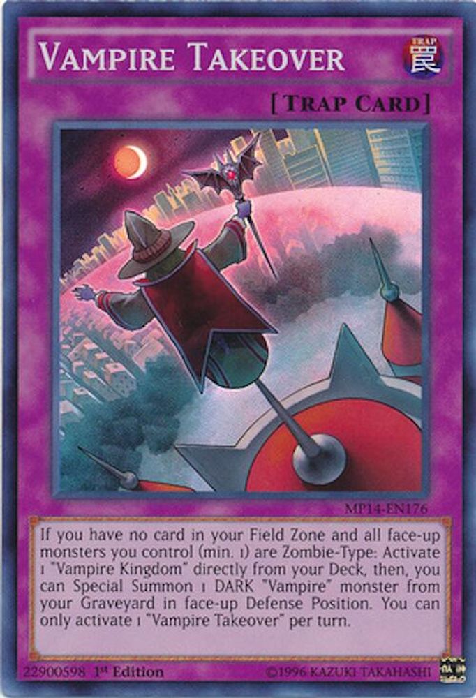 Prise de contrôle des vampires [MP14-EN176] Super Rare 