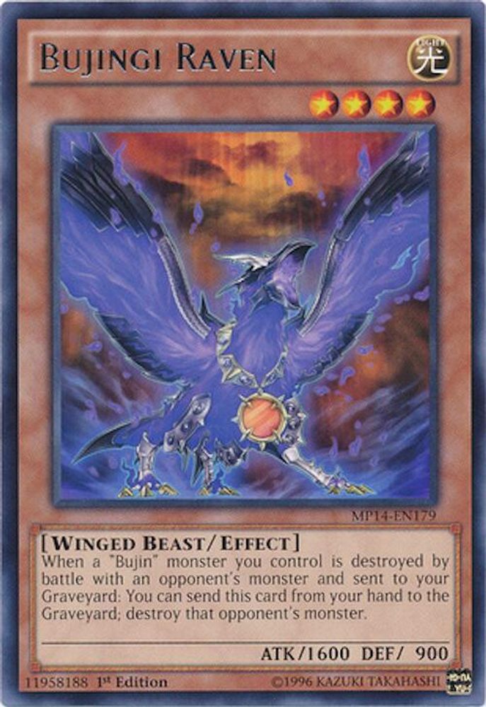 Bujingi Raven (MP14-EN179) - Rare