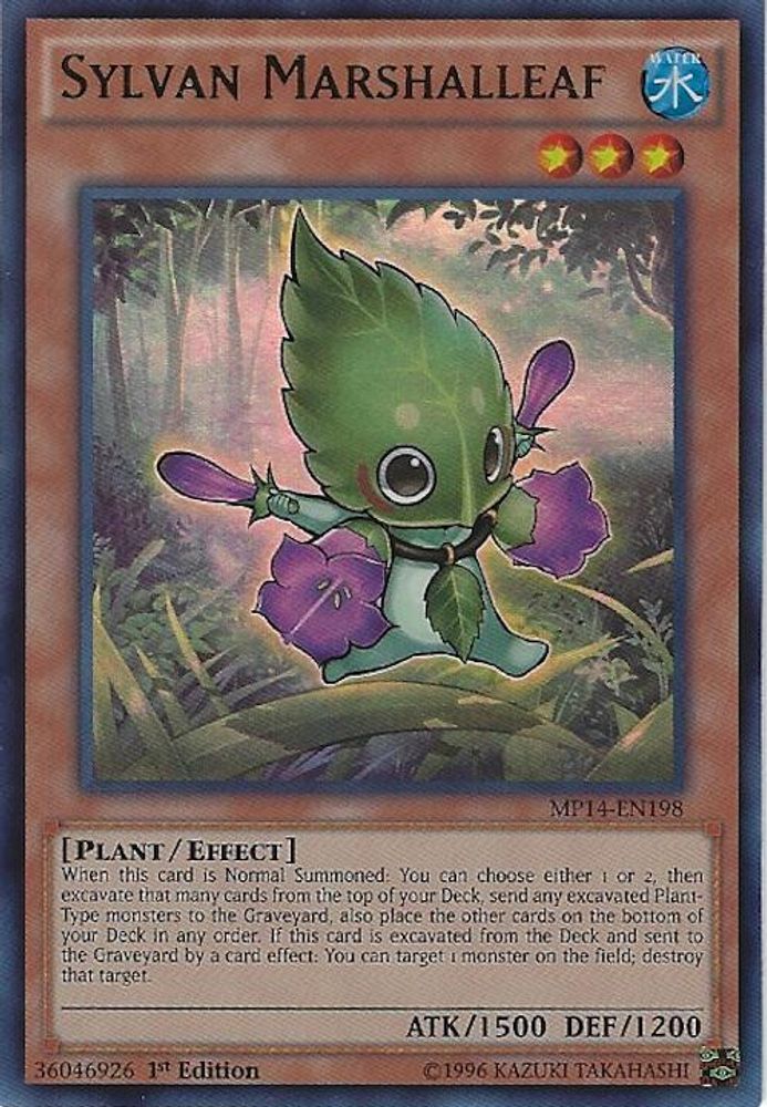 Sylvan Marshalleaf [MP14-EN198] Ultra Rare 