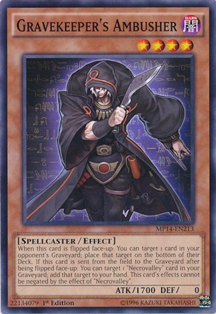 Gravekeeper's Ambusher (MP14-EN213) - Common