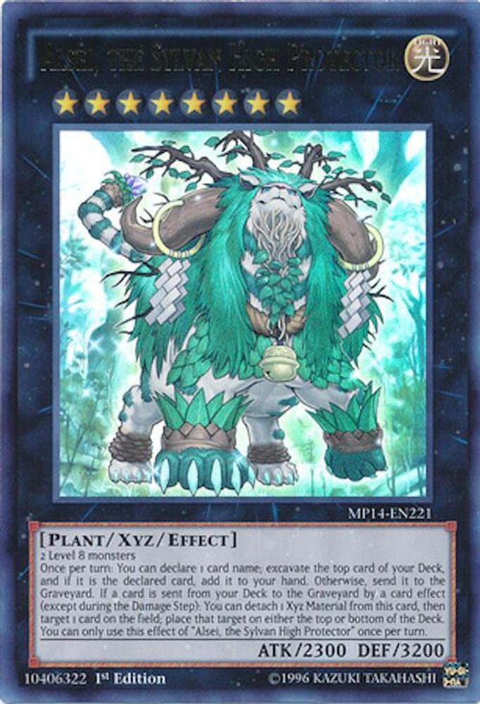 Alsei, the Sylvan High Protector (MP14-EN221) - Ultra Rare