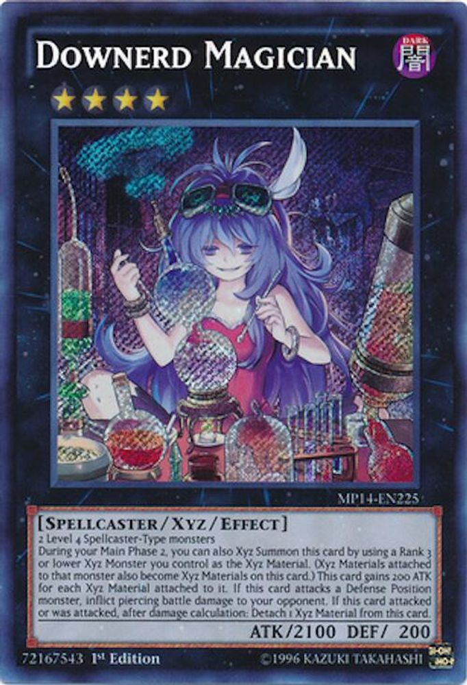 Downerd Magician (MP14-EN225) - Secret Rare