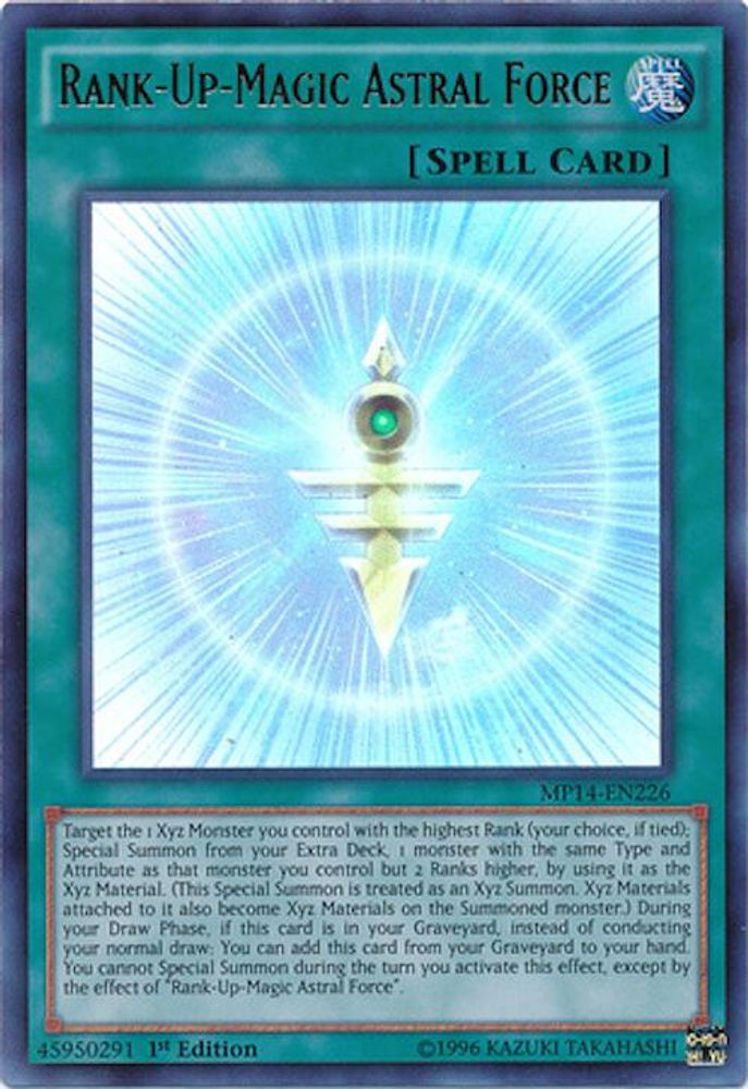 Force Astrale Magique de Rang-Up [MP14-EN226] Ultra Rare 
