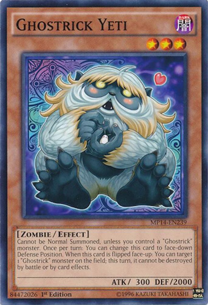Ghostrick Yeti (MP14-EN239) - Common