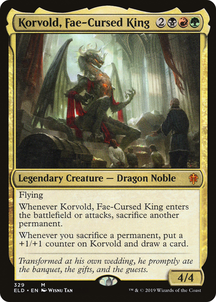 Korvold, roi maudit par les Fées [Trône d'Eldraine] 