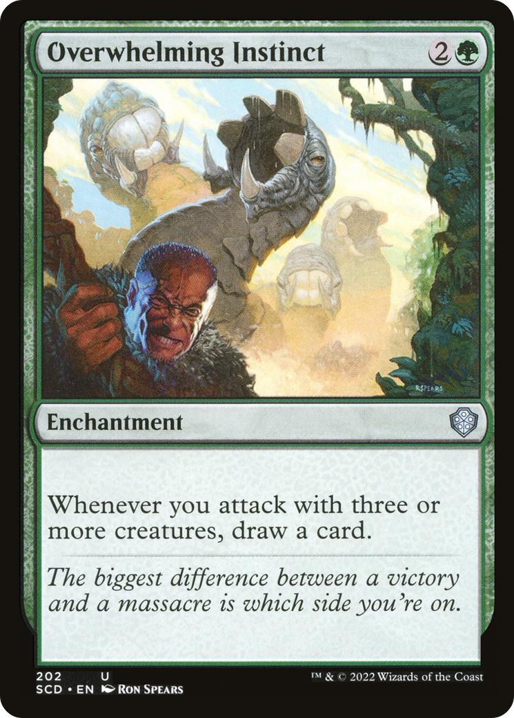 Instinct accablant [Decks Commander de démarrage] 