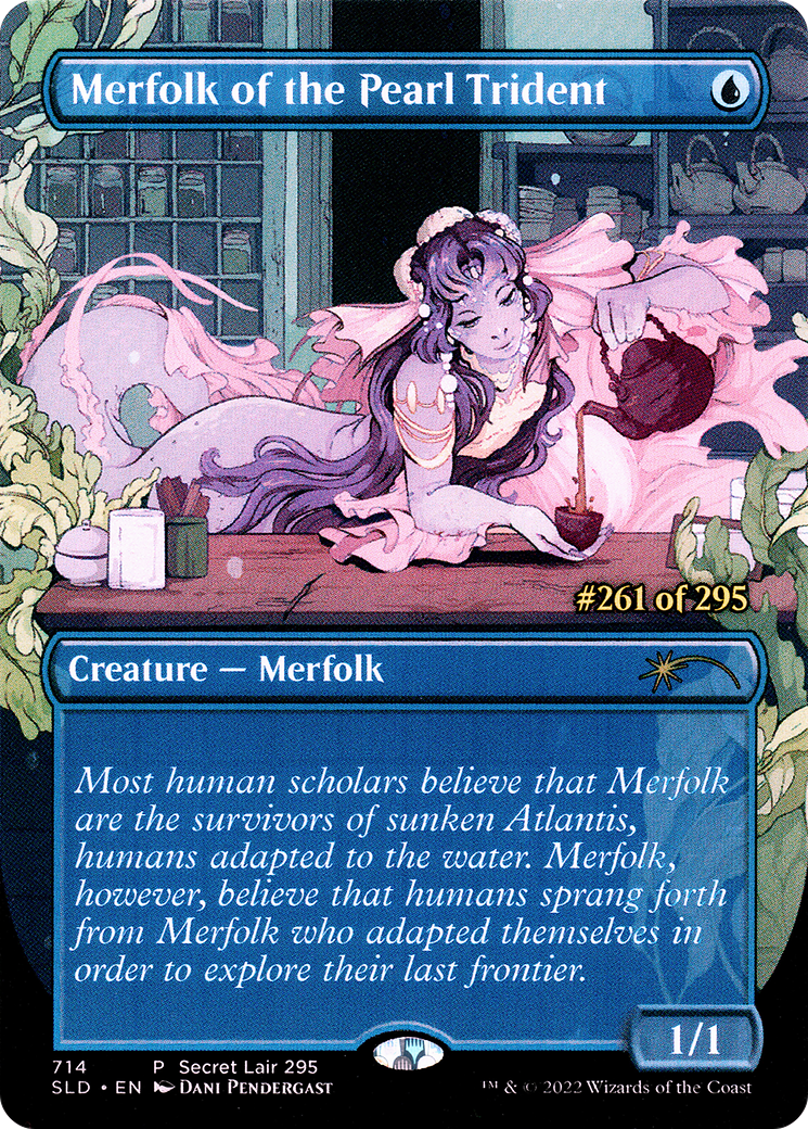 Merfolk of the Pearl Trident (numéro de série) [Secret Lair Drop Series] 