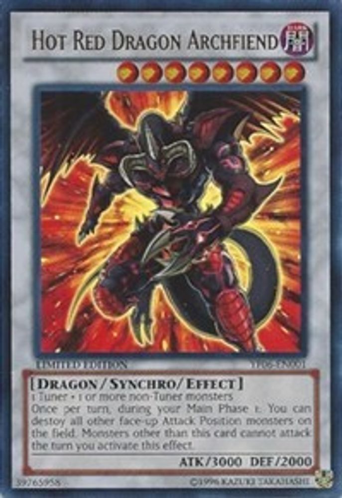 Hot Red Dragon Archfiend (YF06-EN001) - Ultra Rare