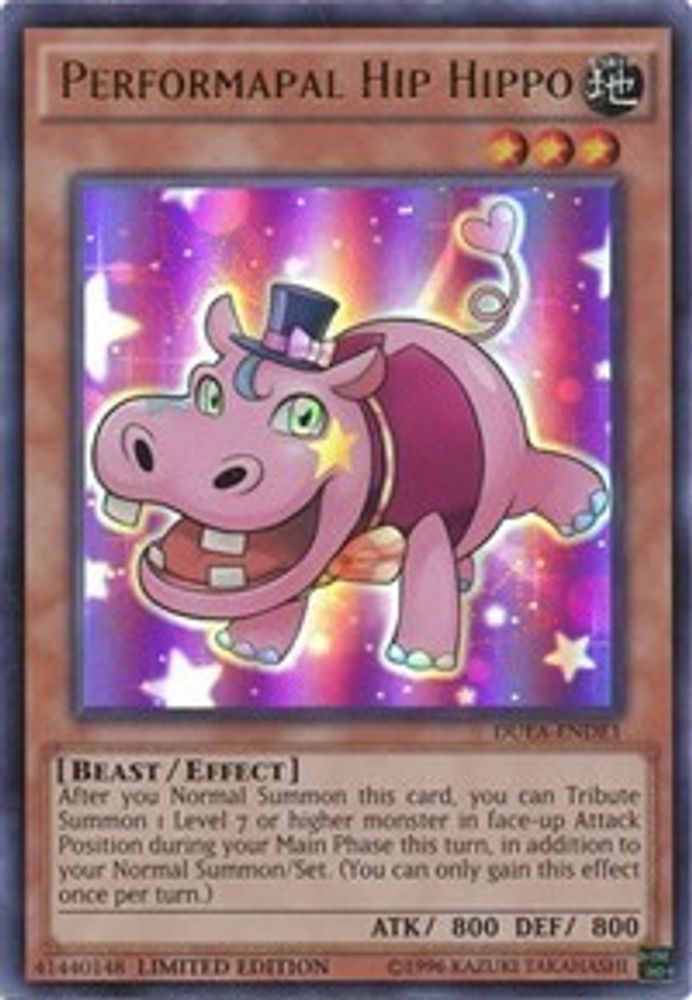 Performapal Hip Hippo (DUEA-ENDE1) - Ultra Rare