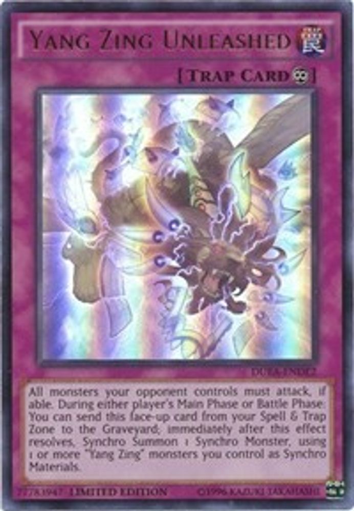 Yang Zing Unleashed (DUEA-ENDE2) - Ultra Rare
