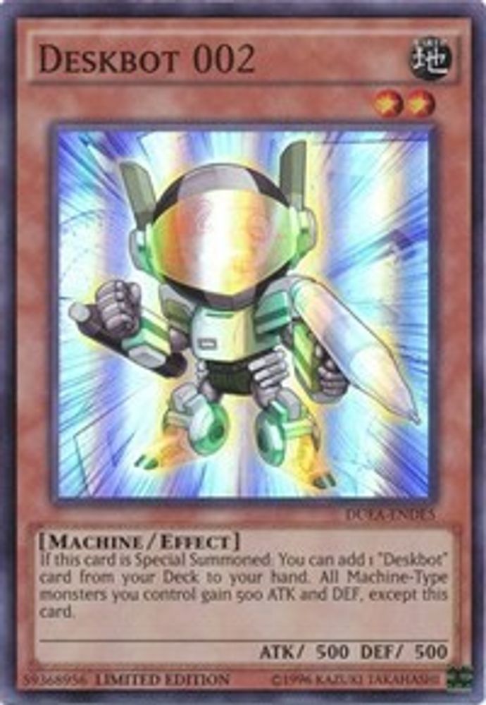 Deskbot 002 (DUEA-ENDE5) - Super Rare