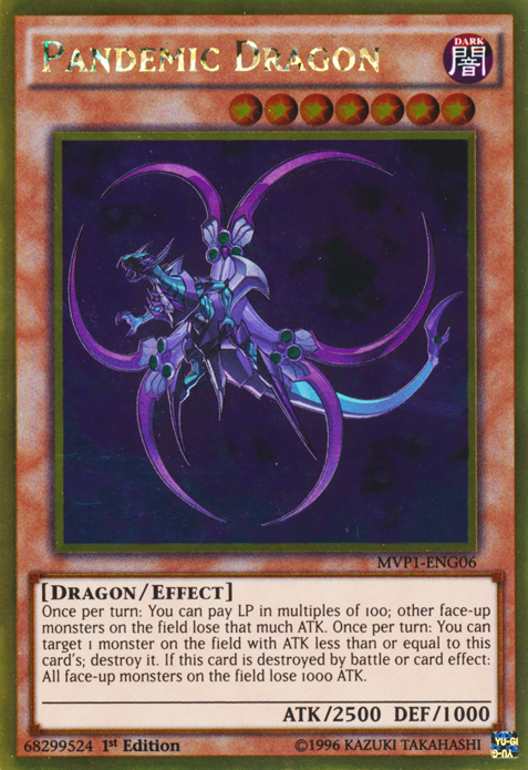 Dragon Pandémique [MVP1-ENG06] Or Rare 