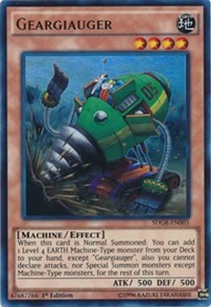 Geargiauger (SDGR-EN003) - Ultra Rare