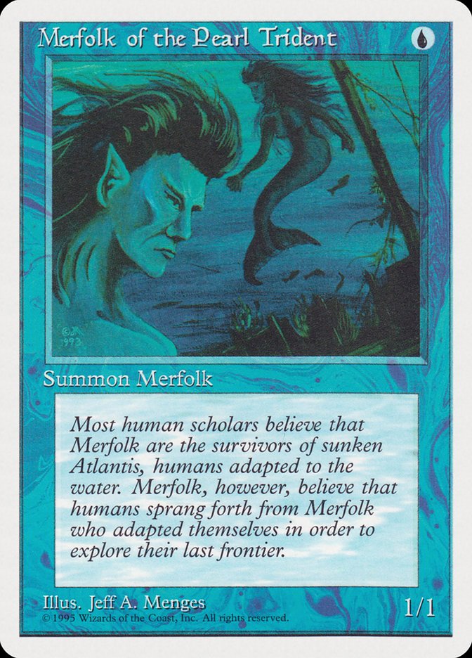 Merfolk of the Pearl Trident [Ensemble de démarrage rapide Rivals] 