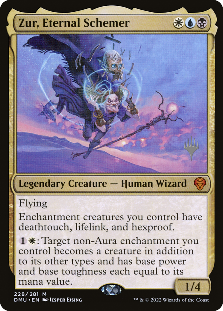 Zur, intrigant éternel (Pack promotionnel) [Dominaria United Promos] 