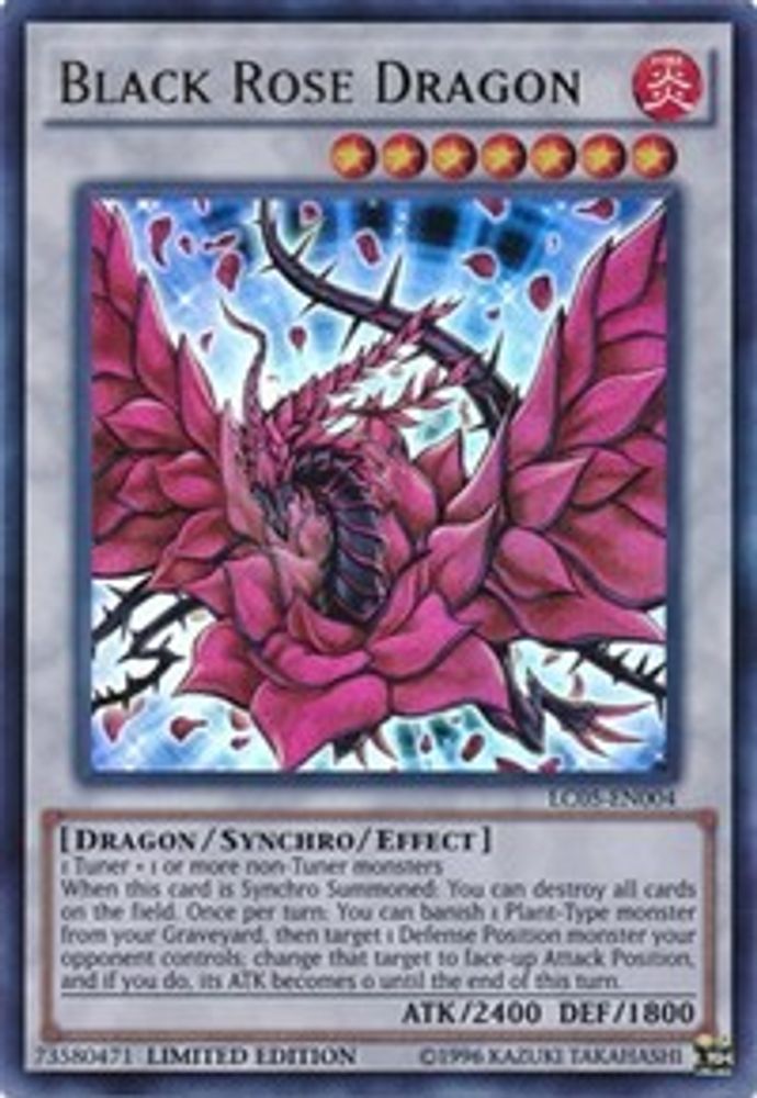 Black Rose Dragon (LC05-EN004) (LC05-EN004) - Ultra Rare
