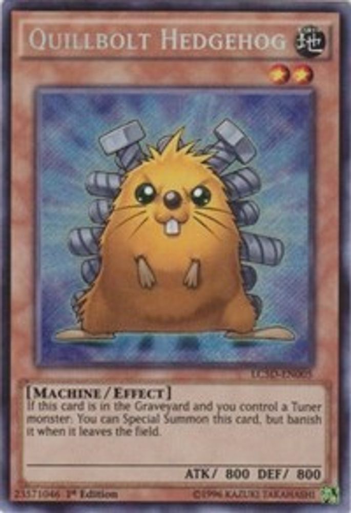 Quillbolt Hedgehog (LC5D-EN005) - Secret Rare
