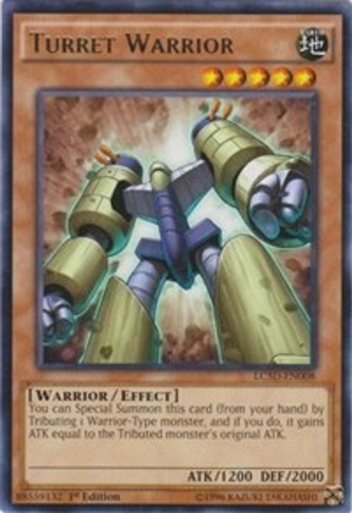 Turret Warrior (LC5D-EN008) - Rare