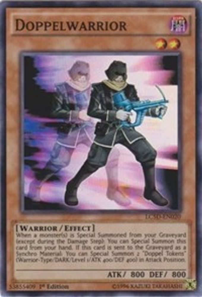 Doppelwarrior [LC5D-EN020] Super Rare 