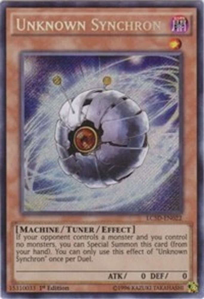 Synchronisation inconnue [LC5D-EN022] Secret Rare 