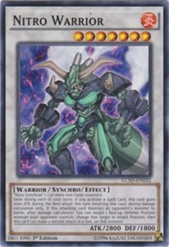 Nitro Warrior (LC5D-EN032) - Common