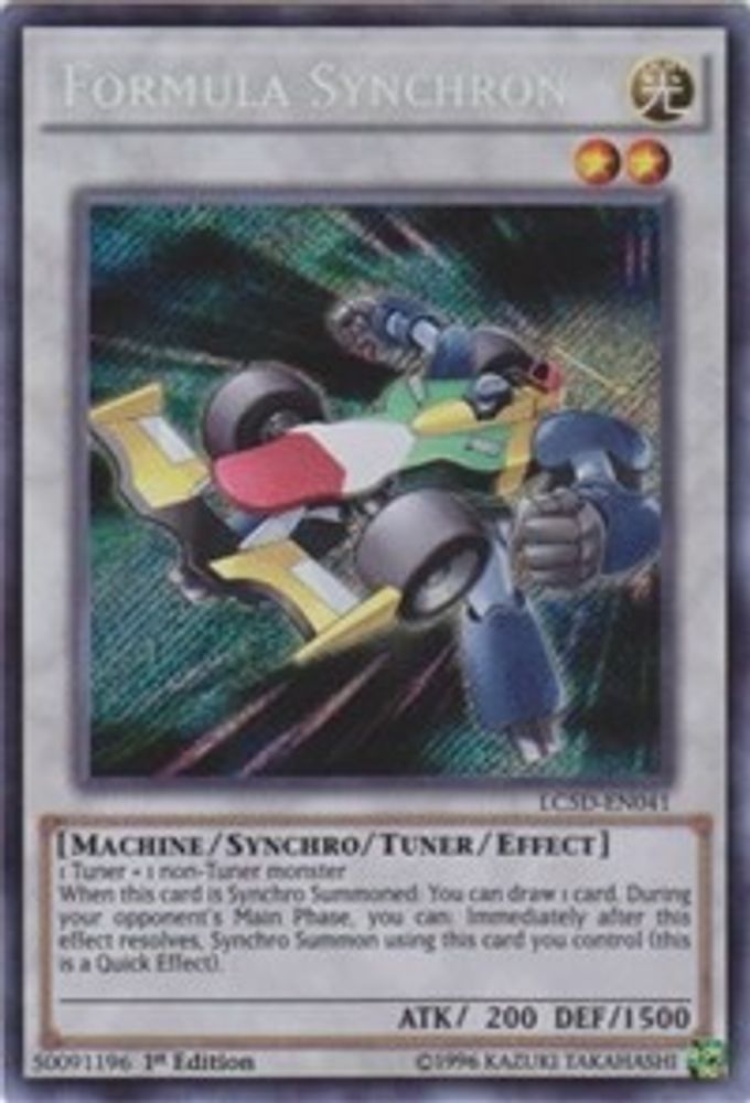 Formula Synchron (LC5D-EN041) - Secret Rare