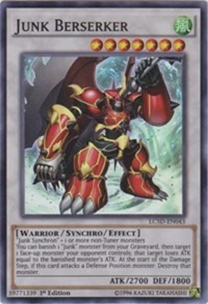 Junk Berserker (LC5D-EN043) - Super Rare
