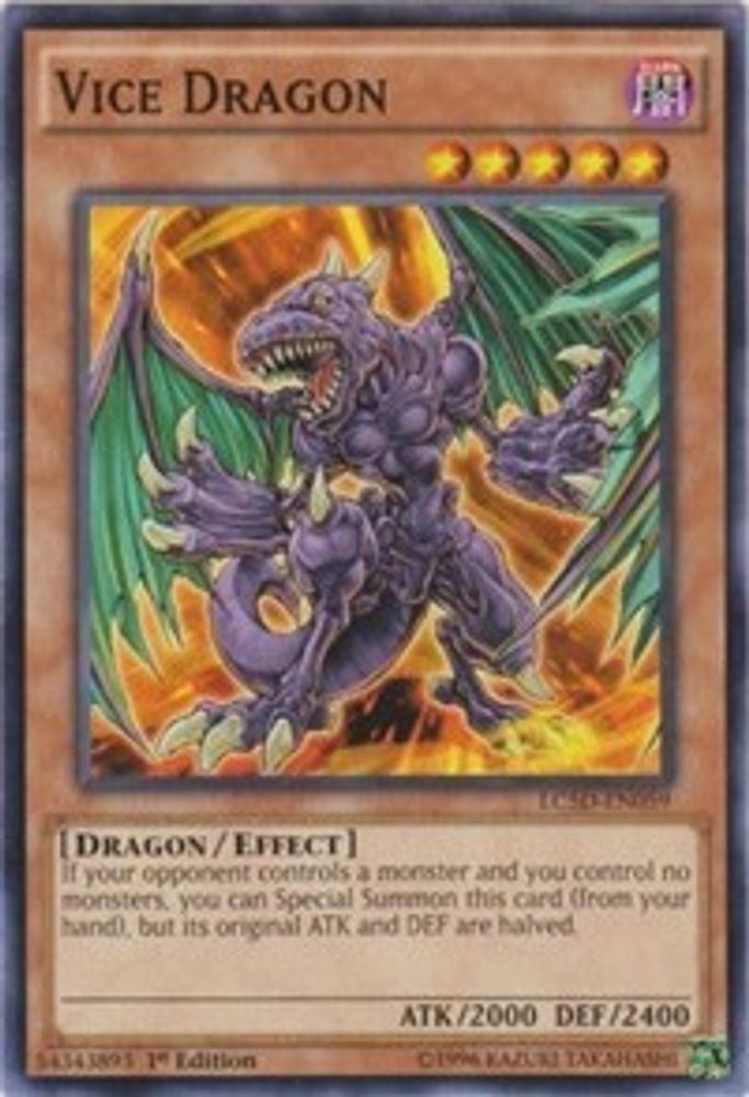 Vice Dragon (LC5D-EN059) - Common