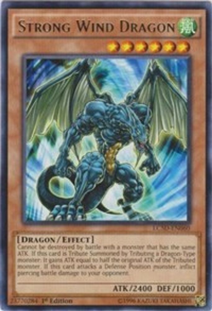 Dragon du Vent Fort [LC5D-EN060] Rare 