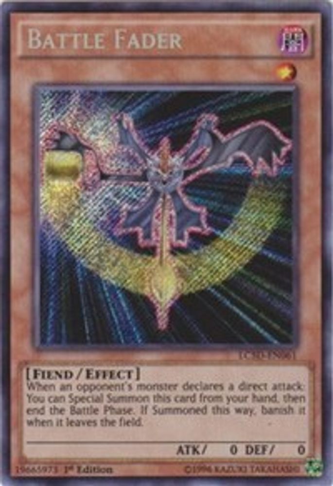 Battle Fader [LC5D-EN061] Secret Rare 