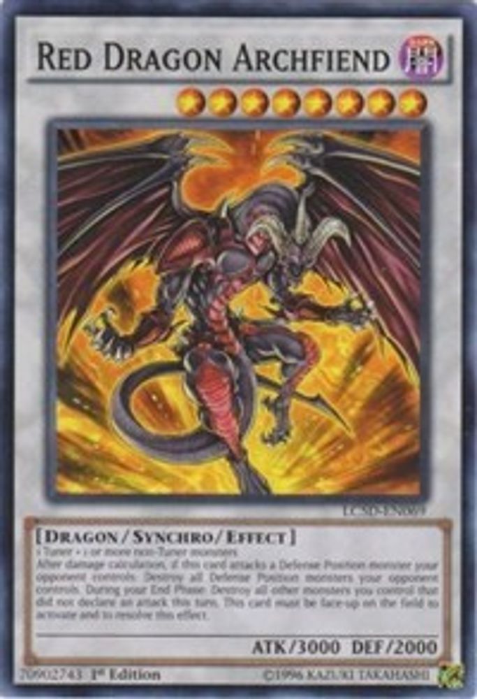 Red Dragon Archfiend (LC5D-EN069) - Common
