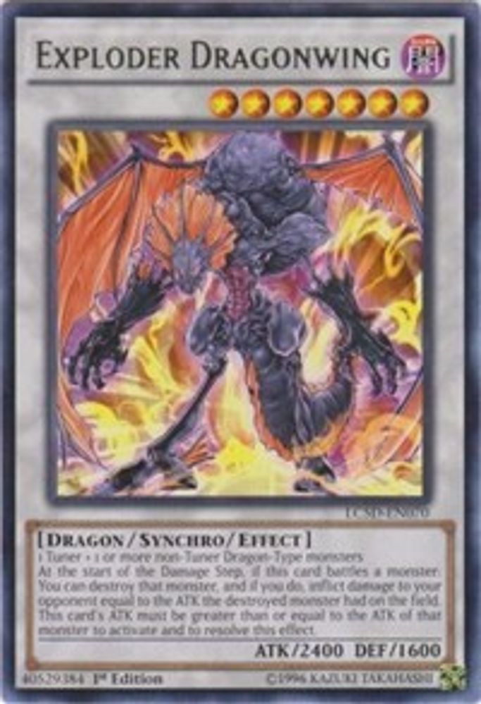Exploder Dragonwing (LC5D-EN070) - Rare